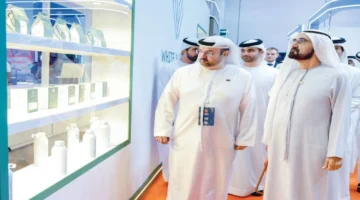 محمد بن راشد يزور معرض عالم القهوة في دبي بمشاركة ٩٠ دولة